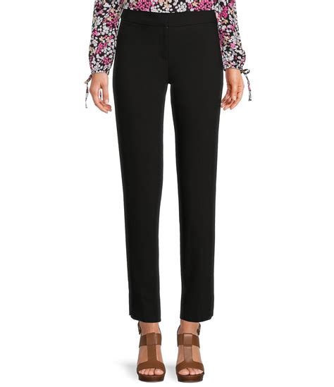 michael kors stretch pant inseam 27|Michael Kors side pocket pants.